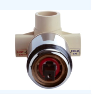 3/4 inch CPVC Concealed Diverter Body, Shower only