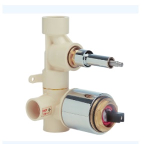3/4 inch CPVC Medium Flow Concealed Diverter Body