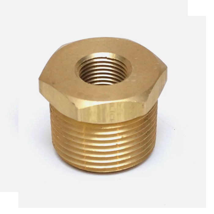 Brass Reducer Bush 1 x 1/2 inch for Valve