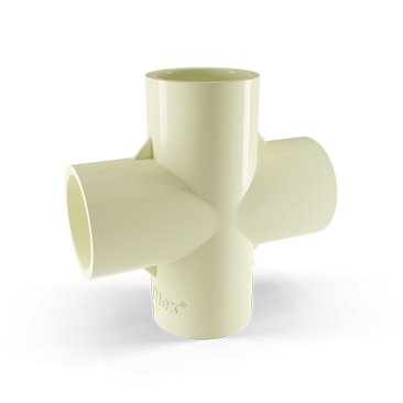 CPVC Cross Tee 1-1/2 inch (4-way) SDR-11