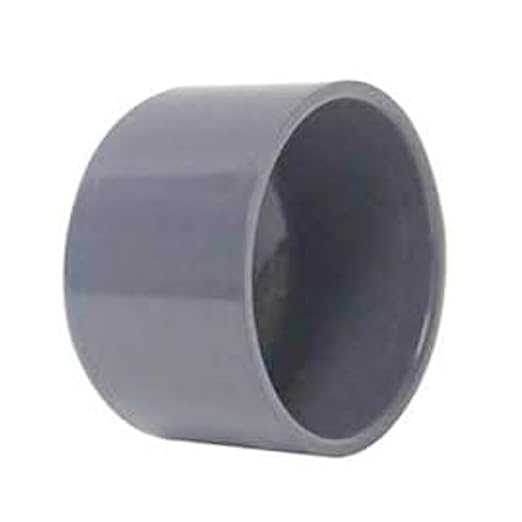 PVC End Cap 200 mm (8 inch) 6kg/cm2