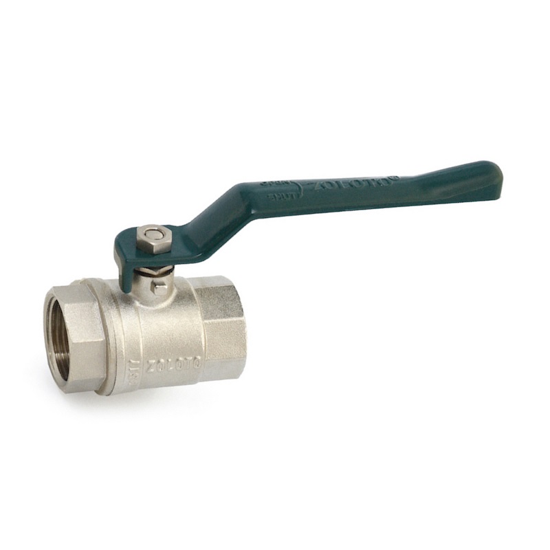15 mm (1/2 inch) Forged Brass Ball Valve - Screwed