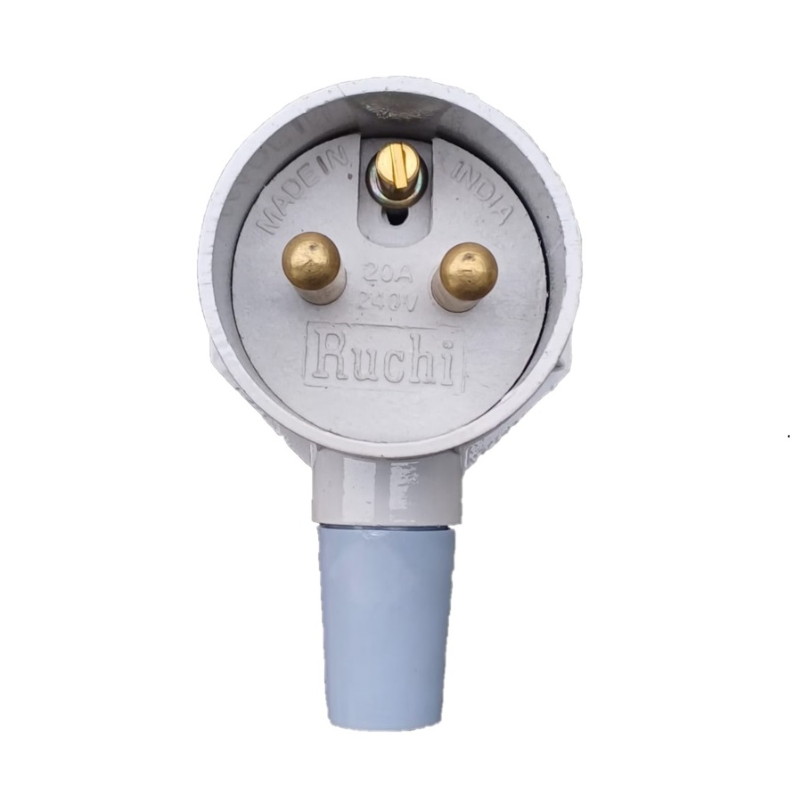 20A / 2P Metal Clad Plug