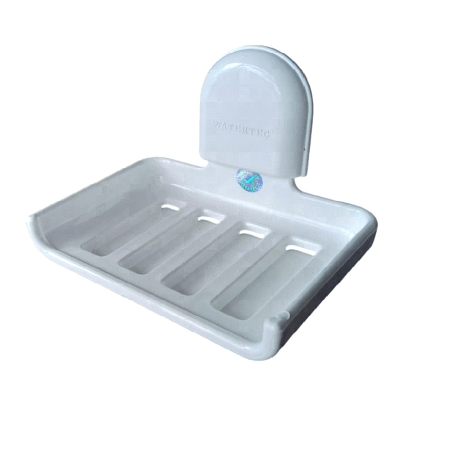 Plastic Soap Holder (White)
