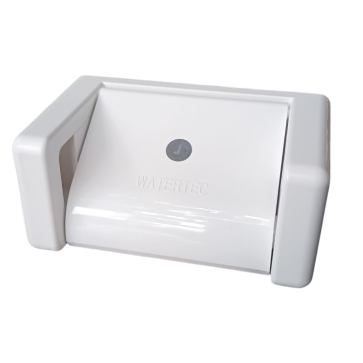 Toilet Tissue Paper Holder (White)